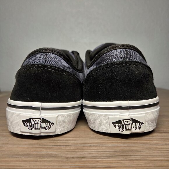 Like New!!! Vans Black & Gray Plaid Atwood Deluxe Sneakers – Size: 7Y/M / 8.5 W - Picture 6 of 10